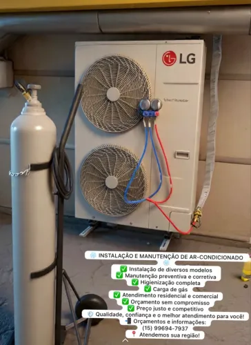 Ar condicionado instalação e manutenção