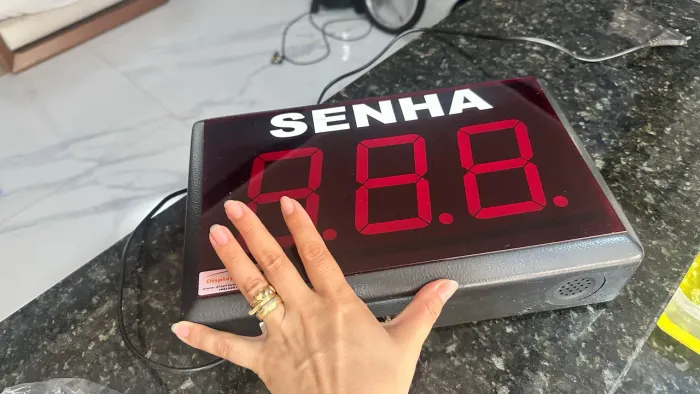 Painel Senha eletrônica