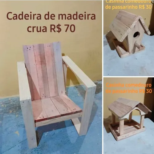 Casinha de madeira pra cachorro