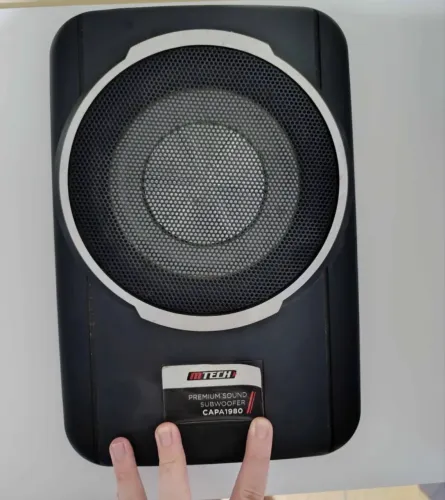 Som Subwoofer Ativo Slim MTech CAPA1980 - Original Mitsubishi