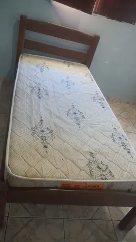 Cama solteiro + colchão solteiro 
