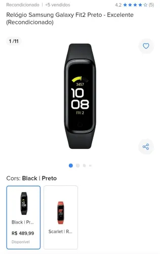 smartwatch samsung fit 2