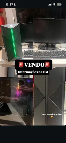 PC Gamer Completo Ryzen 5 + GTX 1050 Ti + 16GB RAM + Monitor Samsung 24
