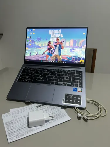 Galaxy book 4 i5 com nota fiscal e caixa