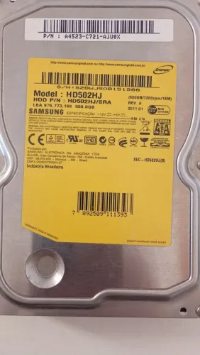 HD 500GB CADA UM
