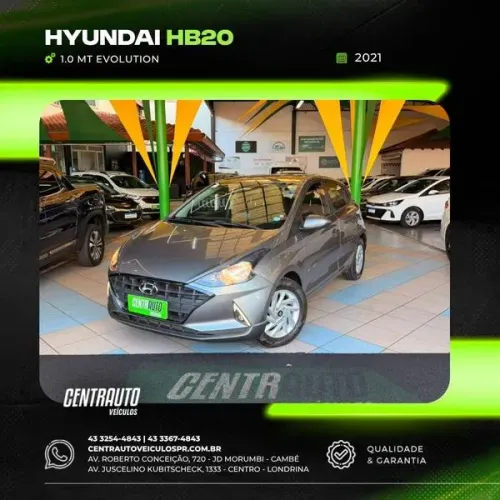 Hyundai HB20 Evolution 1.0 Flex 12V MEC 2021