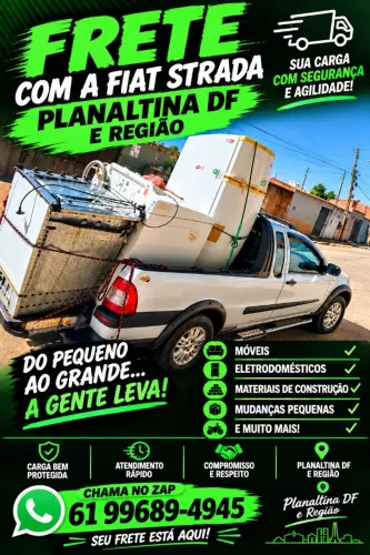FAÇO FRETES PLANALTINA DF E REGIÃO
