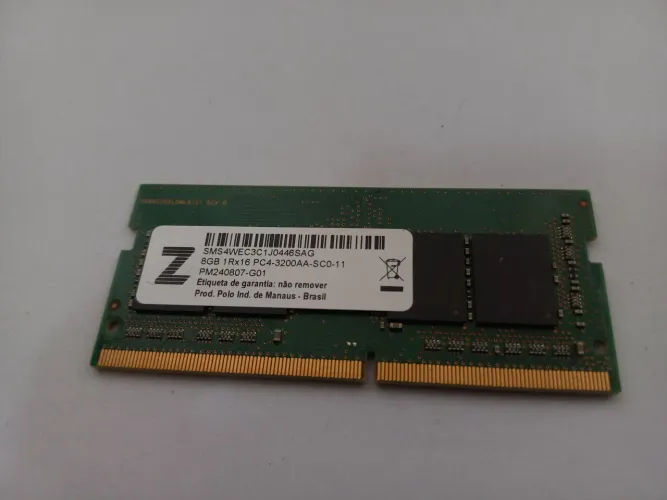 Memória de Notebook Zilla, 8GB, 3200