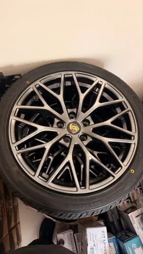 Rodas Aro 18 5x112 Rodas BMW M30 Porsche Jetta, rodas novas.
