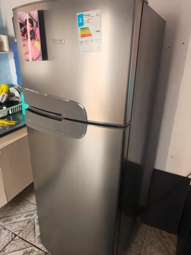 Geladeira inox