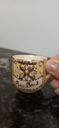 Xicara para cafezinho vintage