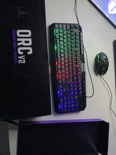 Kit teclado e mouse gamer 
