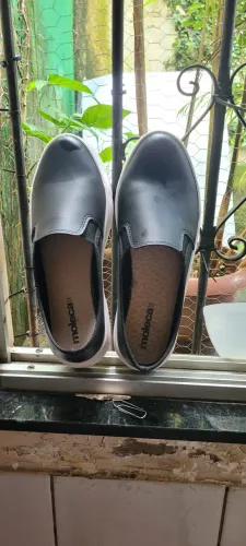 Sapato tênis preto Moleca casual 38
