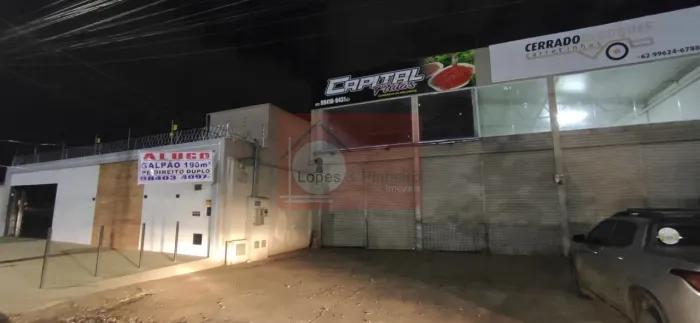 Galpão para locação, 190 m2, pé direito duplo, Setor Santos Dumont, Goiânia, GO