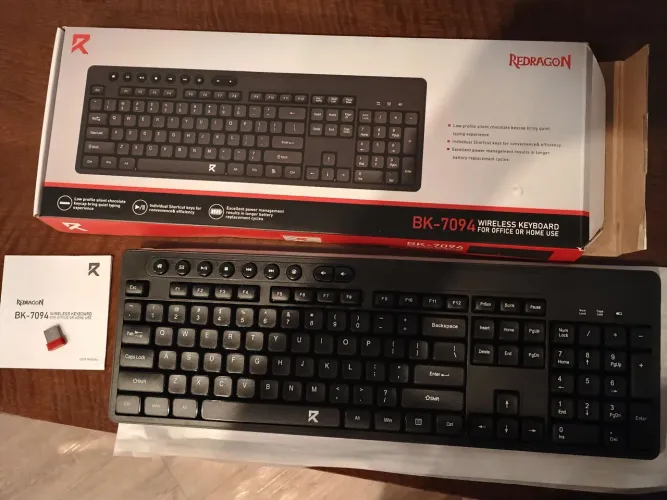 Teclado sem fio Redragon BK-7094