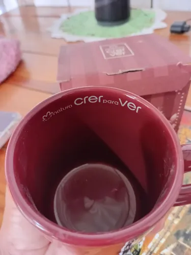Xícara Natura Crer Pra Ver