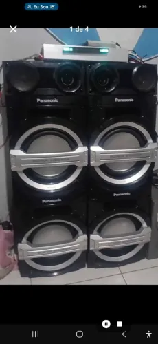 Som residencial com fonte automotiva