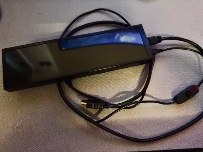 Mini tela LCD HDMI