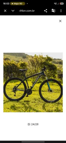 Vendo bicicleta aro 29 semi nova