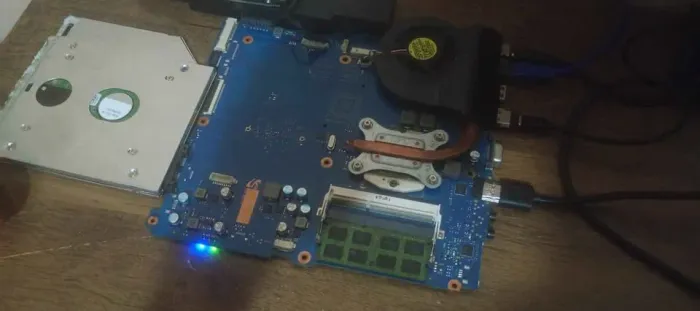 Placa mãe rv 411