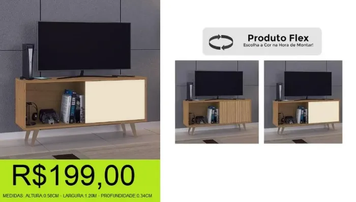 rack - compacto - flex - compre hoje e retire no mesmo dia