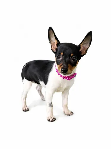Pinscher fêmea zero.