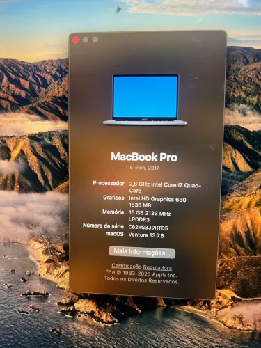 MacBook Pro 2017 15?