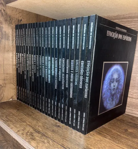 Coleção completa - Mistérios do Desconhecido 23 livros.