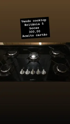 Cooktoop Britânia 5 bocas