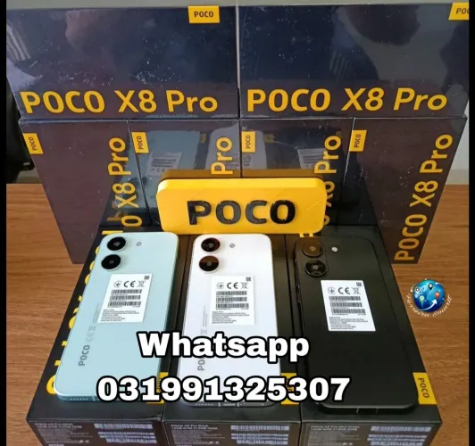 Poco X8 Pro 5G Xiaomi Novo Lacrado com Garantia, Frete grátis e brindes