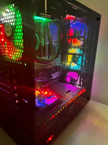 Pc Gamer Intel I7 GTX 1650 16gb de ram e Watercooler aceito Iphone na troca