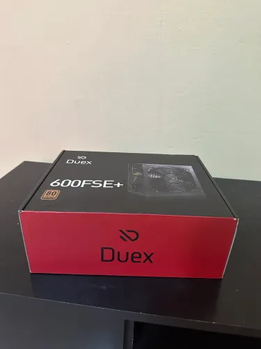 FONTE GAMER 600w 80 plus bronze PFC ativo Nova nunca usada