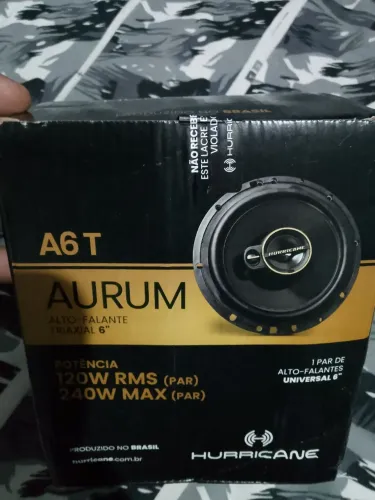 Par Auto falantes 6 polegadas Hurricane 60w
