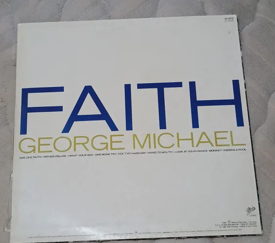 Disco de Vinil George Michael - Faith LP Completo