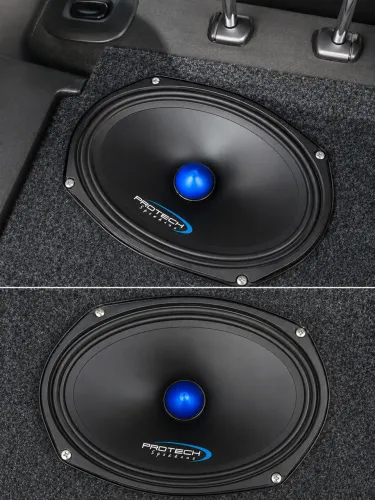 Vendo par de auto falantes Protech 220rms