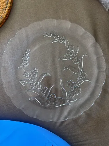 Prato de bolo vidro 35cm