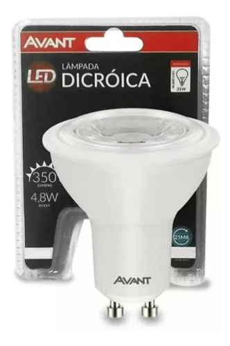 Lampada Led Dicroica 4,8w Gu10 (Avant)