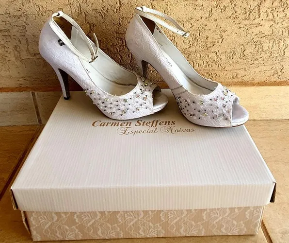 Sapato Carmen Steffens Especial Noivas