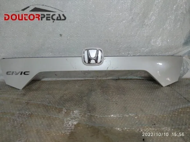 Aplique Tampa Traseira Honda Civic G10 2017/20 74890 c\detalhe