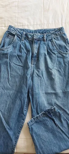 Calça  mom jeans cintura alta 38
