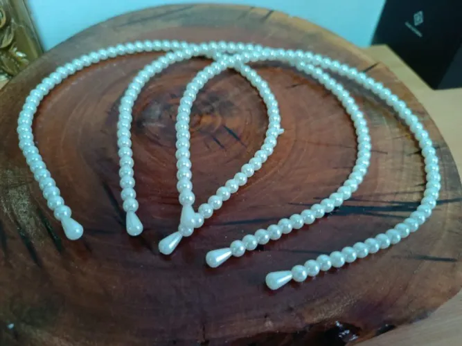 Tiaras pérolas 