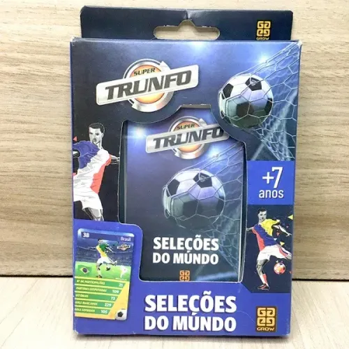 Super Trunfo Seleções Do Mundo Grow