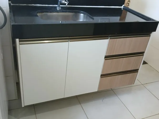 Gabinete de cozinha e gabinete de banheiro no preço ideal que cabe no seu bolso