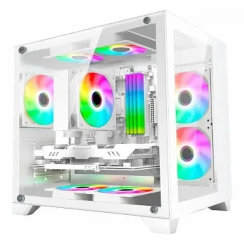 Gabinete Gamer K-Mex Space Z, CG-W1AD, Lateral e Frontal Vidro Temperado, S/ Fonte, S/ Fan