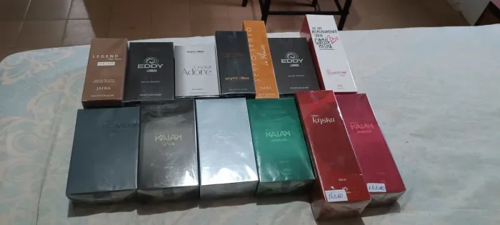 Perfumes Masculinos e Femininos - Diversas Marcas e Fragrâncias