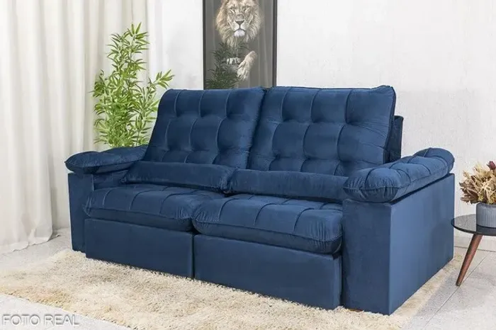 SOFÁ MOLAS ENSACADAS ALTA PERFORMANCE RETRÁTIL RECLINÁVEL!!!R254F4