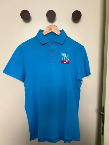 Camiseta polo Hollister (americana) original tamanho M