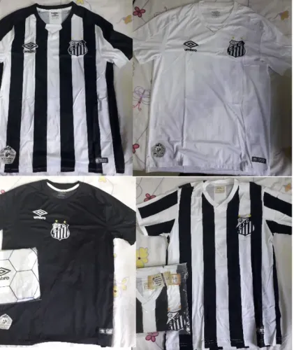 Camisas Santos FC (LER DESCRIÇÃO)