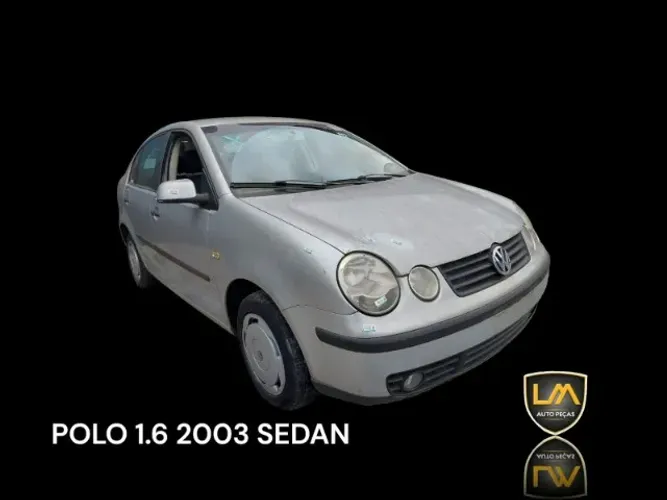 sucata para venda de peças polo sedan 2003 1.6