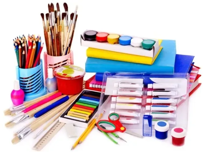Kit Material Escolar Barato Caderno Brochurão Volta As Aulas